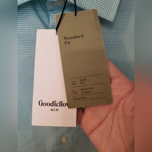 Goodfellow & Co. Blue Checkered Button Down - Picture 3 of 9